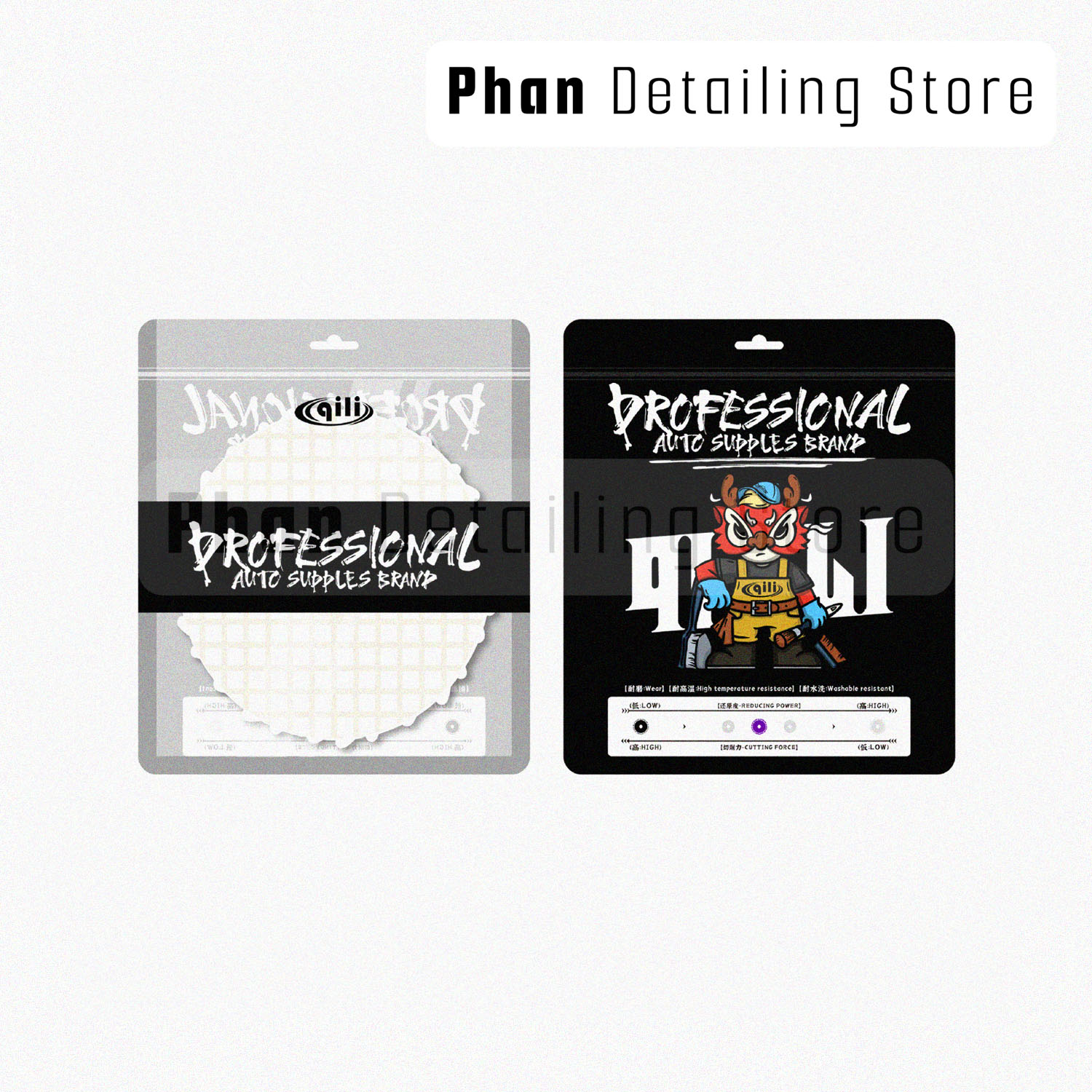 Phớt Lông Cừu Ngắn Caro Size 3 inc Qili